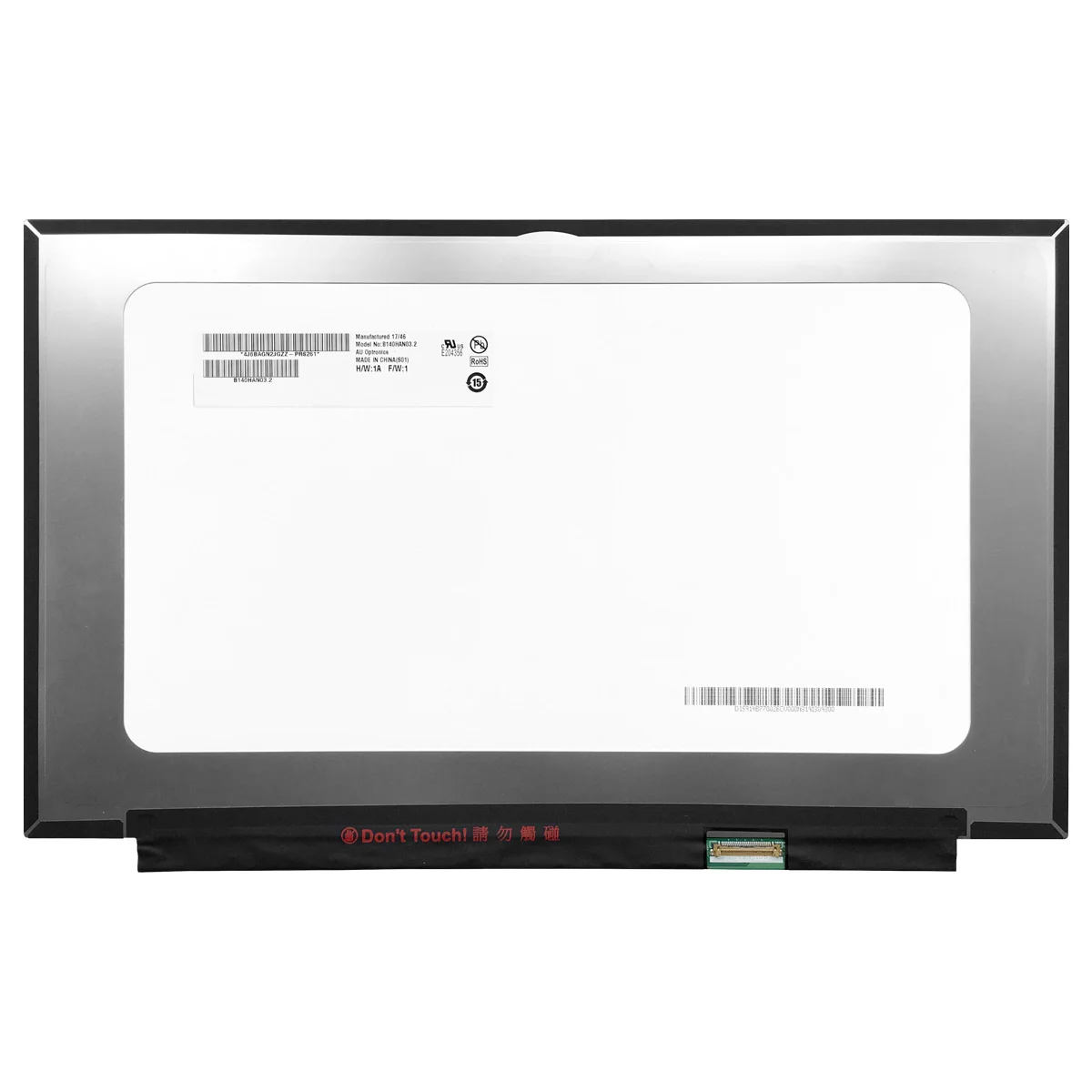 
For hp tpn-c131 14-bf009tu laptop screen 14.0 slim led 30 pin FHD ips lcd panel B140HAN03.2 HW0A HW1A 