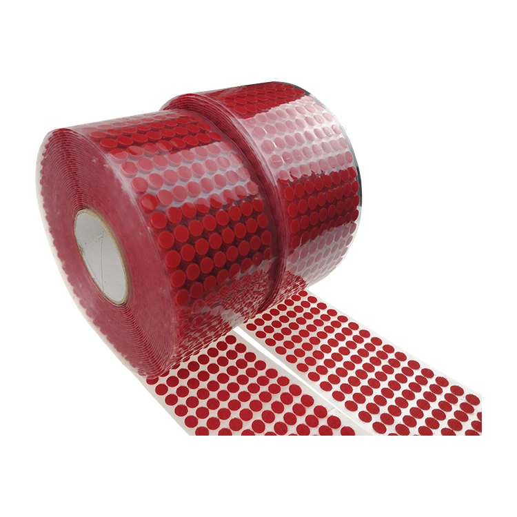 Adhesive round and square Special Hook And Loop Coins and Back to back adhesive hook and loop dots