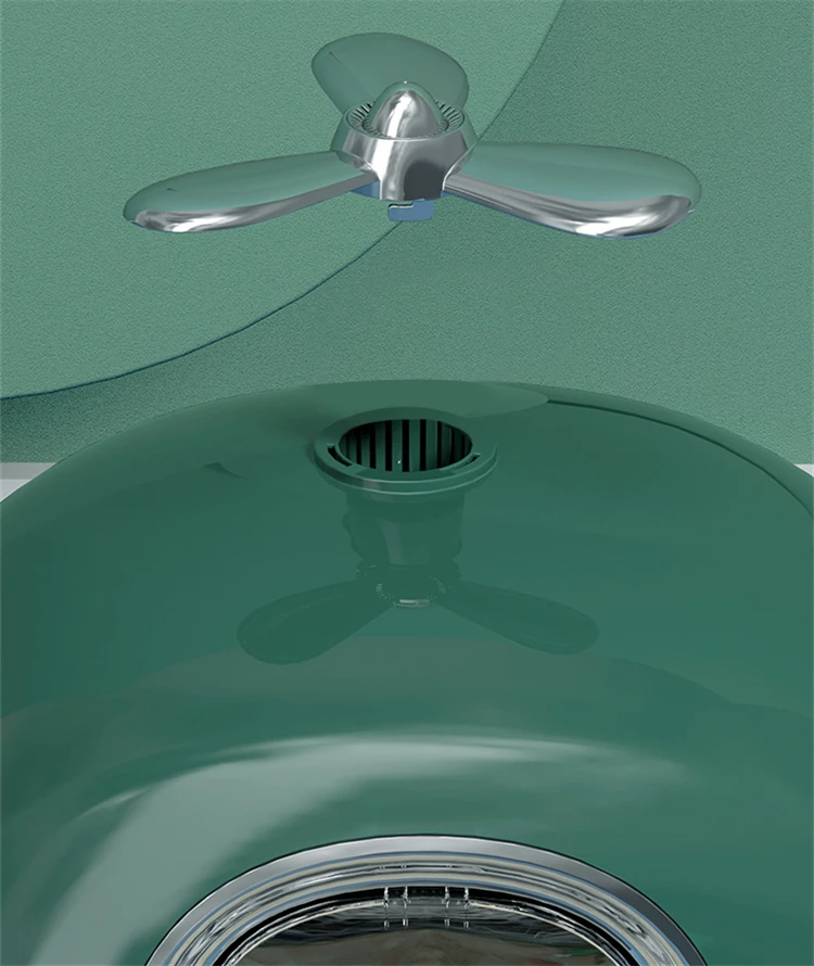 Fully Enclosed Anti Splash Cat Litter Shovel Odor Proof Cat Toilet Helicopter Cat Litter Box