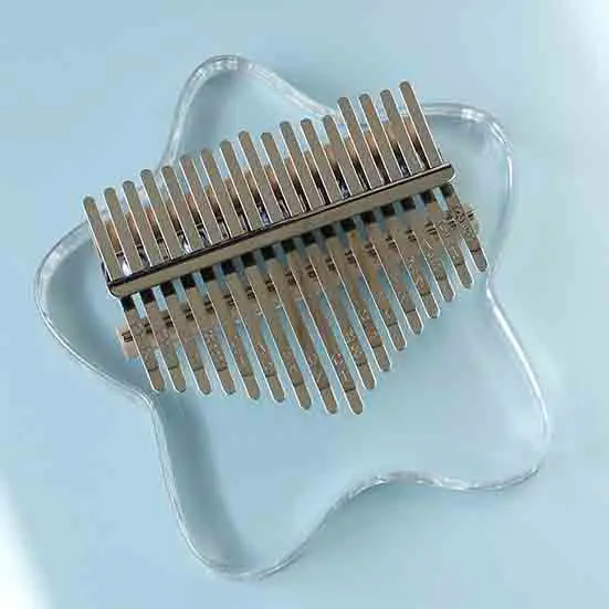 Wholesale Color Chromatic kalimba parts Note stickers phonetic kalimba accessories musical instrument 17 keys Thumb Piano