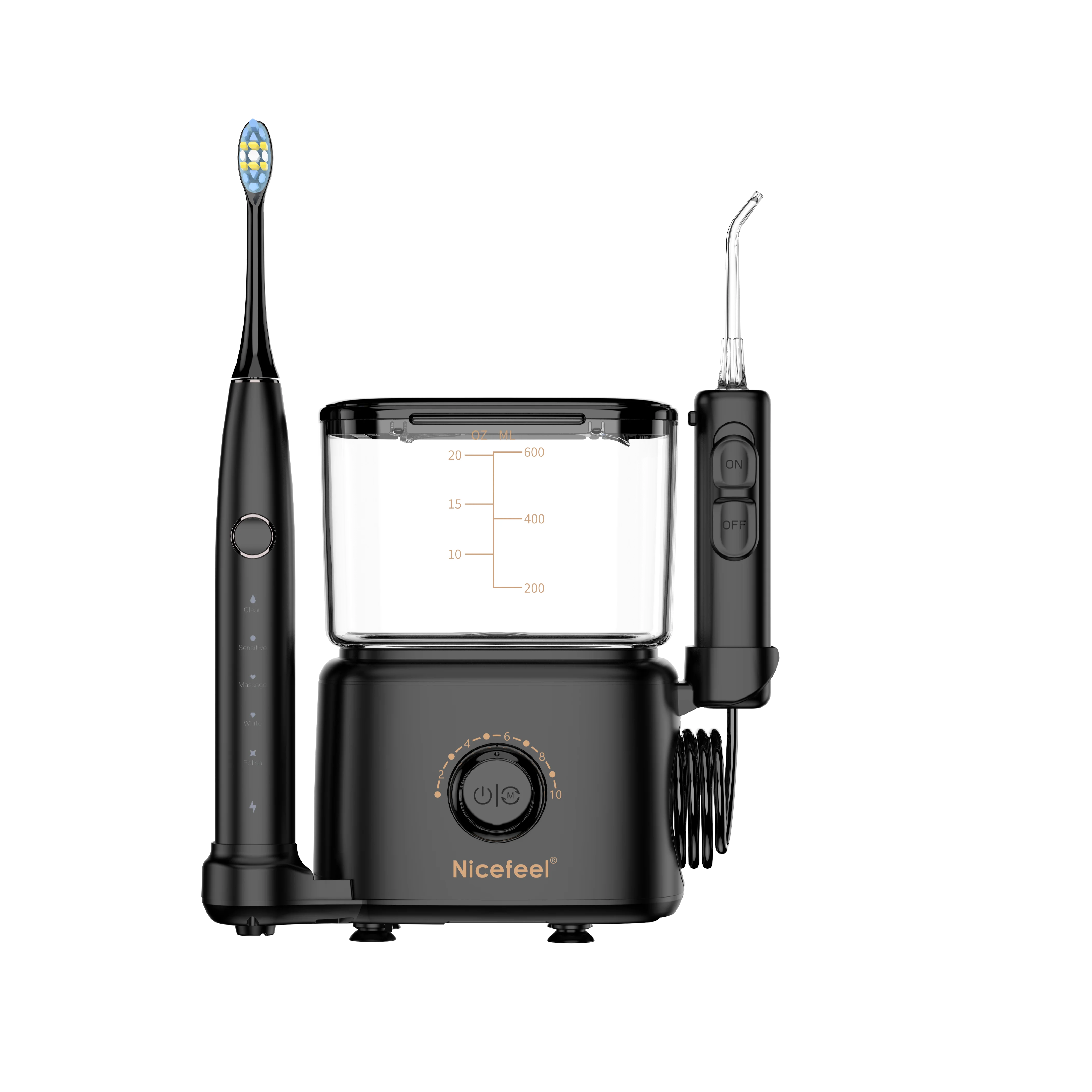 2 в 1 электрическая зубная щетка 600 мл
