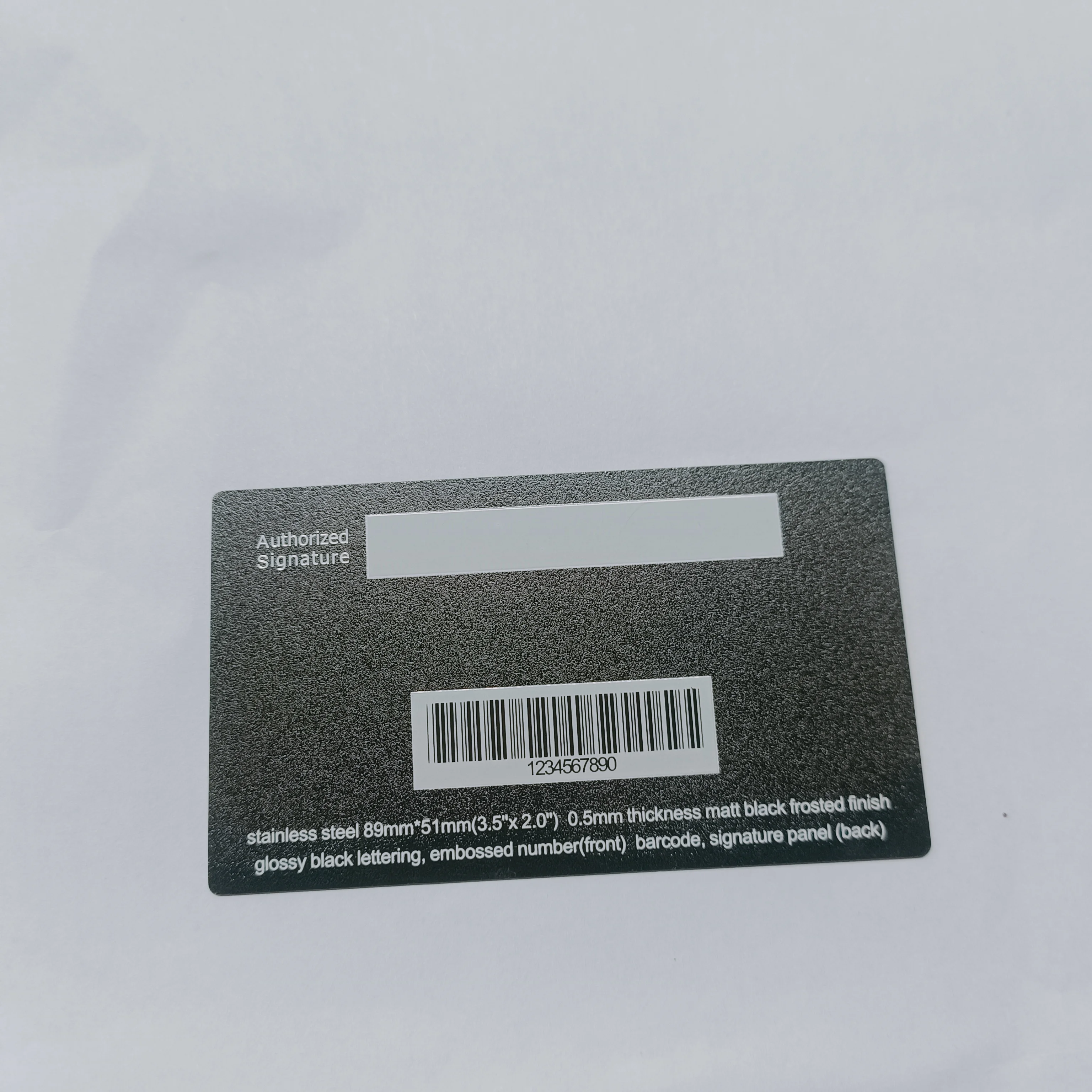 Custom NFC business cards metal business card with NFC chip aluminum NFC card