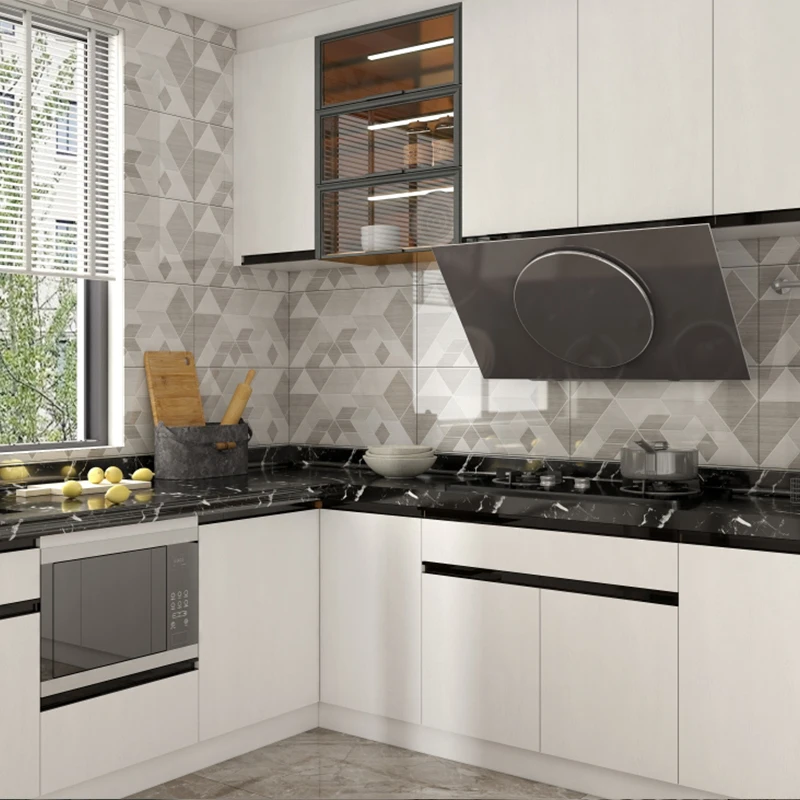 customization household quartz stone kitchen cabinet modern minimalist stainless steel cabinets whole house customization