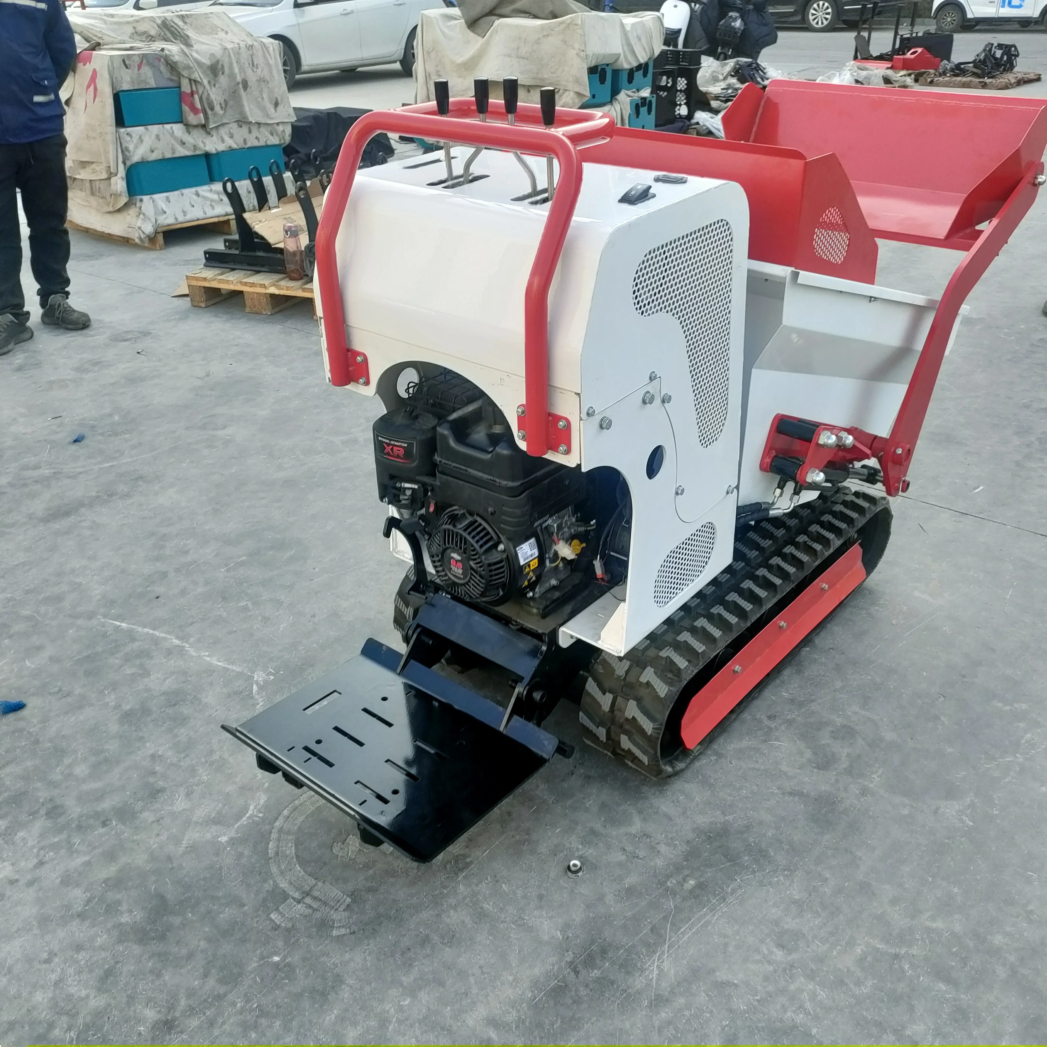 Multi-functional Mini Dumper 500kg Mini Small Crawler Dumper Hydraulic Truck Mini Micro Dumper