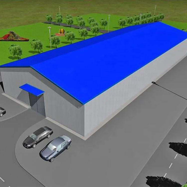 Low Cost Industrial Shed Prefab Steel Warehouse