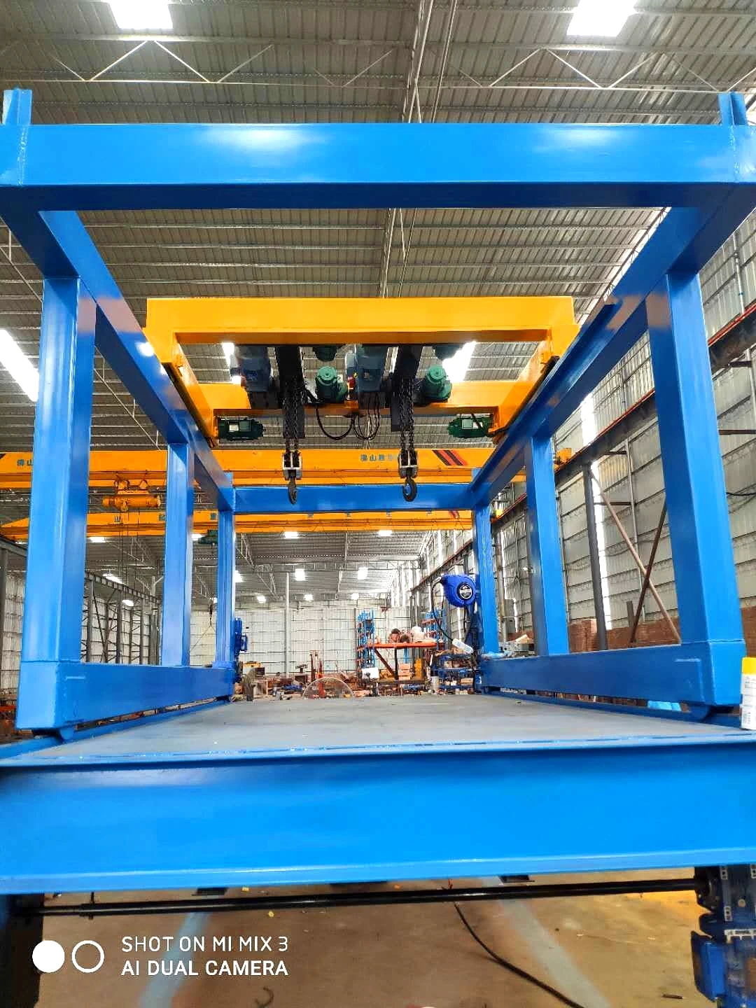 Loading and unloading system of steel tube and pipe