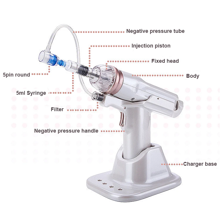 Microneedle Mesotherapy Gun Mesotherapy skin Rejuvenation Meso Injection Gun