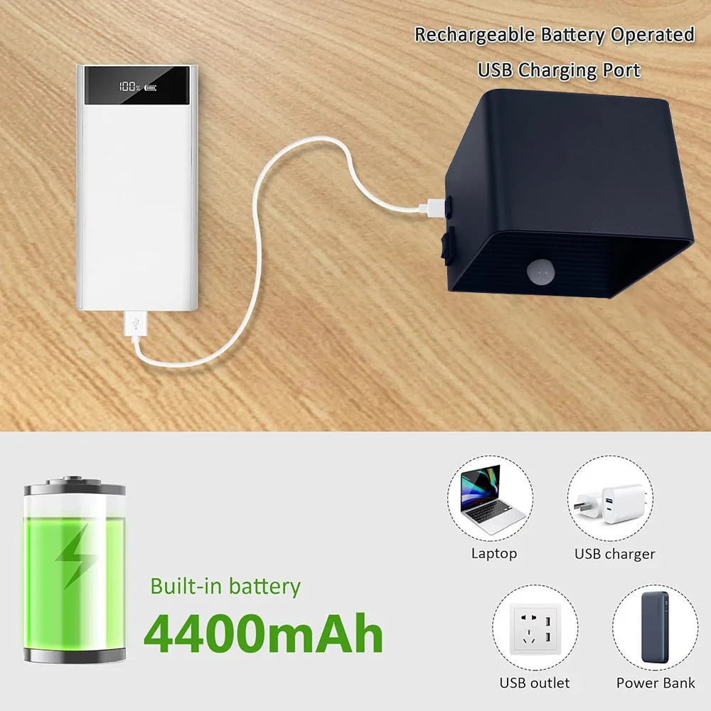 USB Recharge Wireless Wall Lights LED RGB Dimmable Remote Control Indoor Wall Lamp for Bedroom Bedside Home Decor Atmosphere