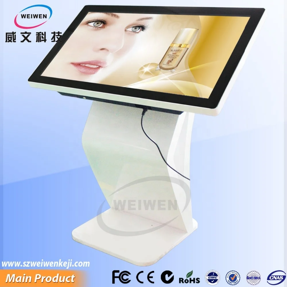 42 inch digital signage totem information stand alone advertising display