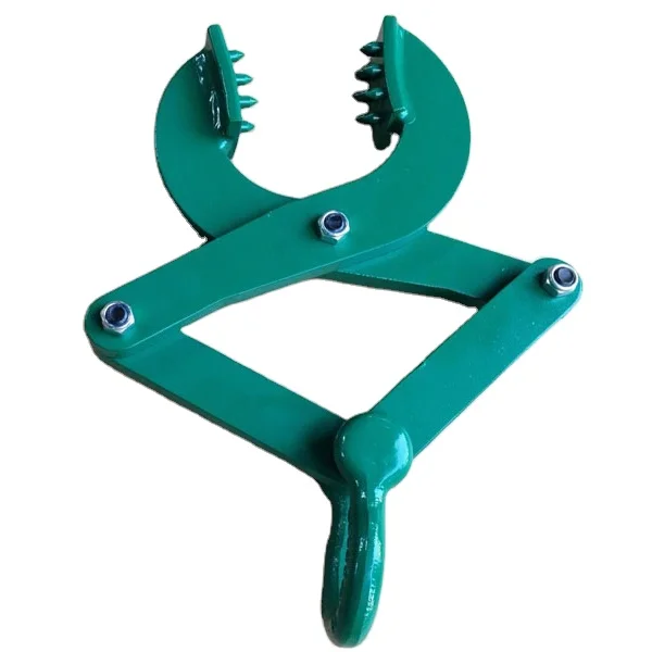 Pallet Grabber Hook double scissor Industrial Pallet Puller Clamp, 6000lbs Capacity
