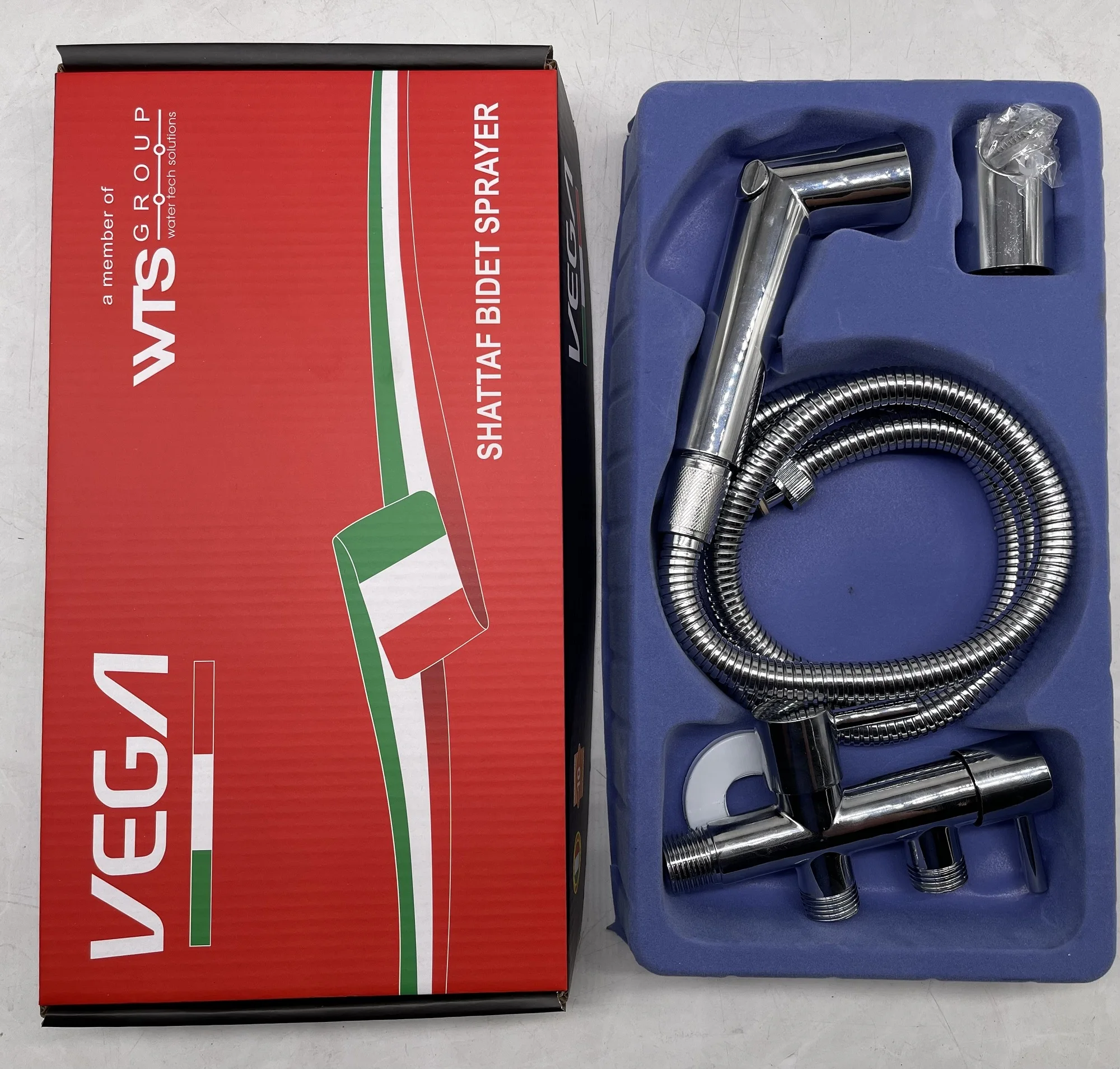 Цинковый пластик ABS хром Shattaf биде опрыскиватель с 3 тремя направлениями угла клапана