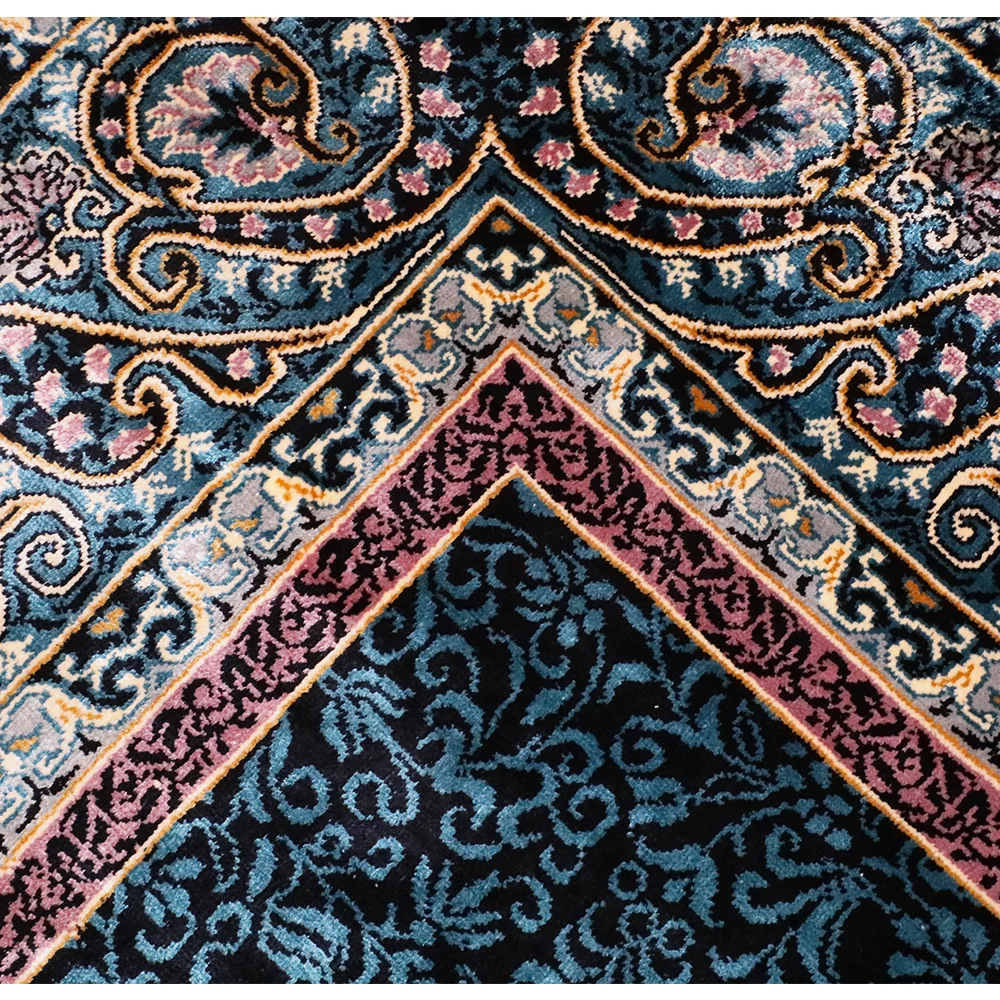 5x7ft handmade turkish silk carpet handwoven silk area rug afghan carpet price