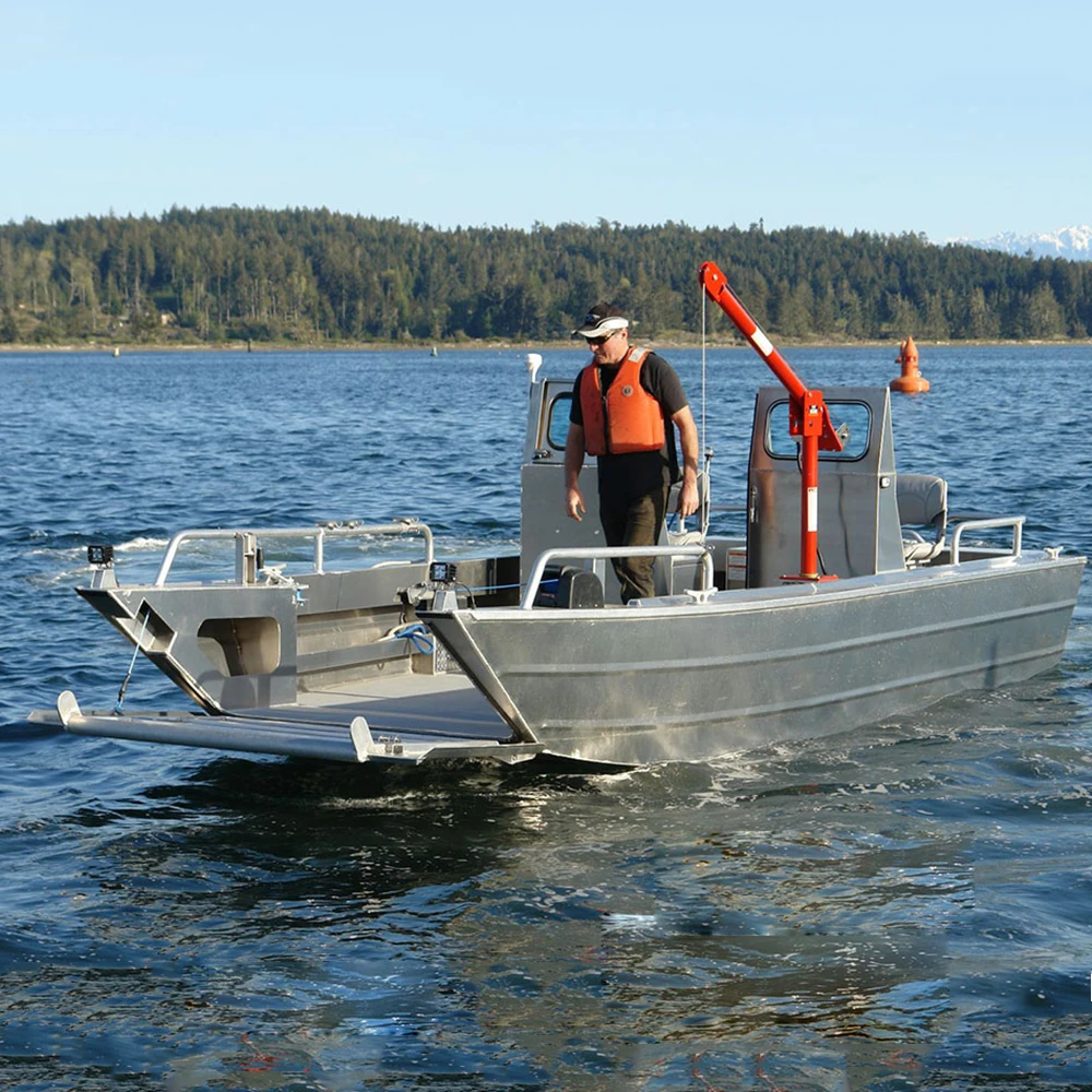 5,08 м многофункциональная полностью сварная алюминиевая скоростная лодка для рыбалки, сделано в Китае