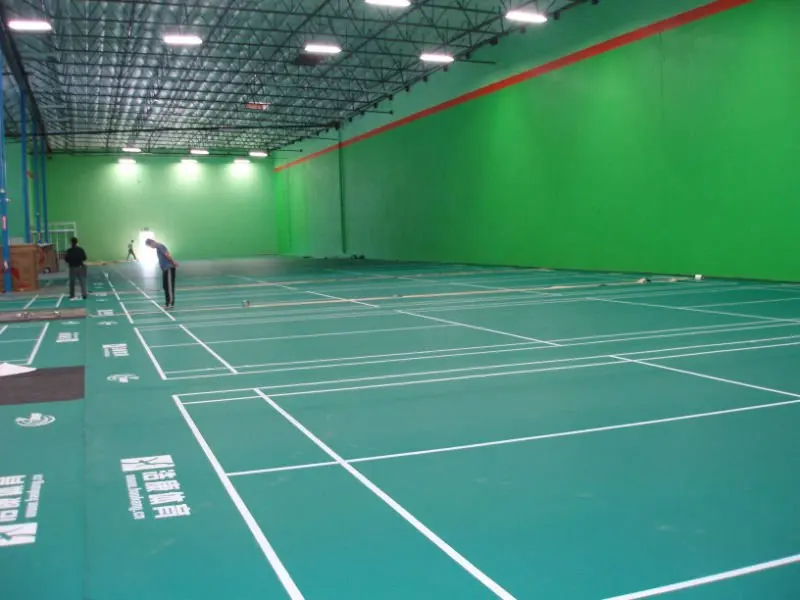 Indoor Fustal sports PVC flooring Badminton