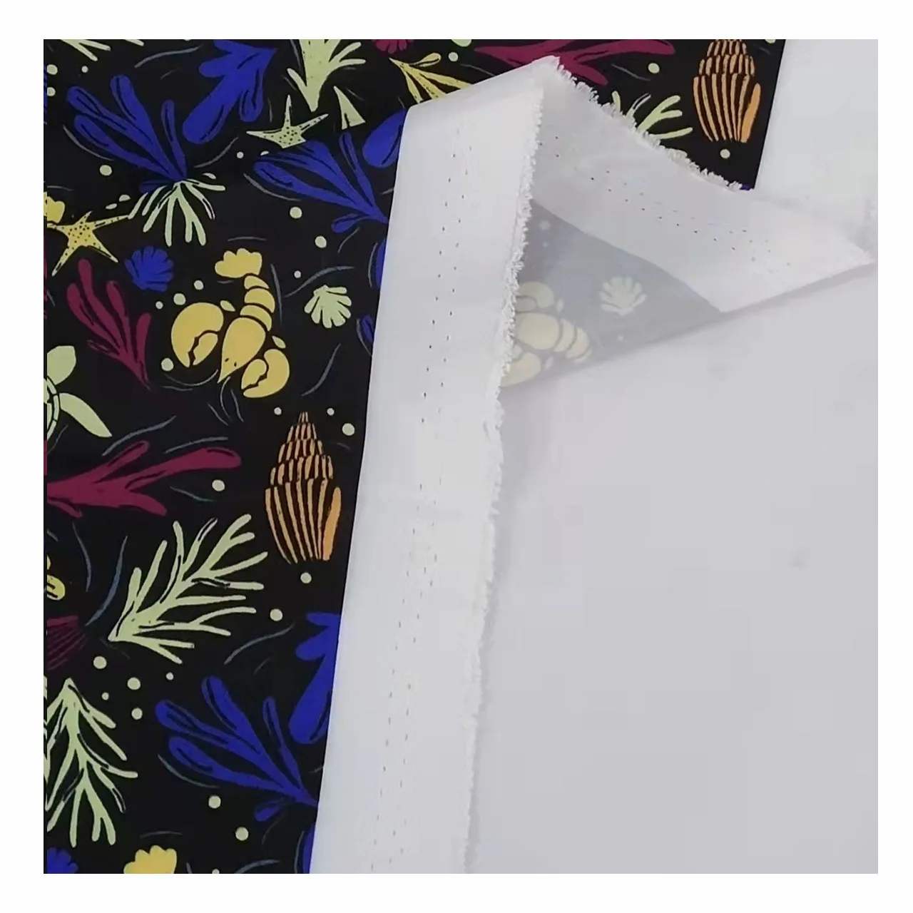 wholesale printed 100% polyester micro fiber peach skin fabric for beach pants