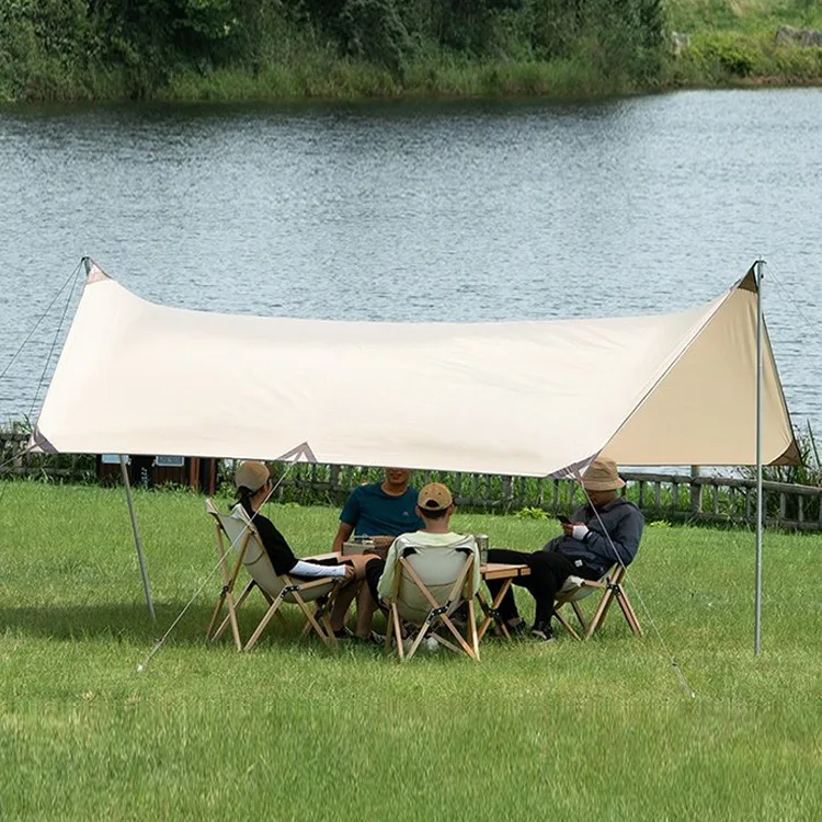 Waterproof Fabric Foldable Restaurant Awning beach fishing 4-6 persons outdoor camping canopy Tent