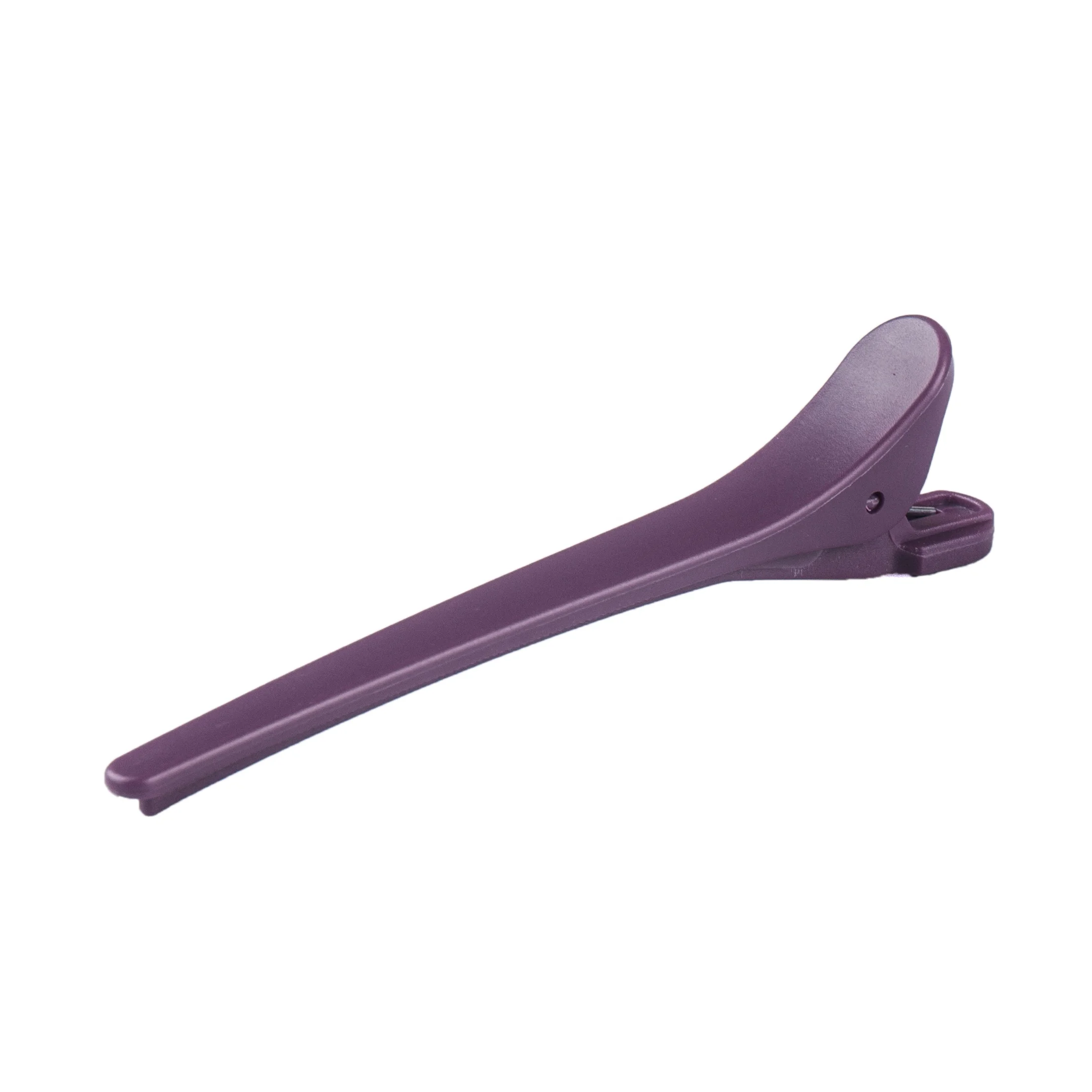 Best Selling Plastic Spring Assorted Colors Duckbill Hair Clip For Girls