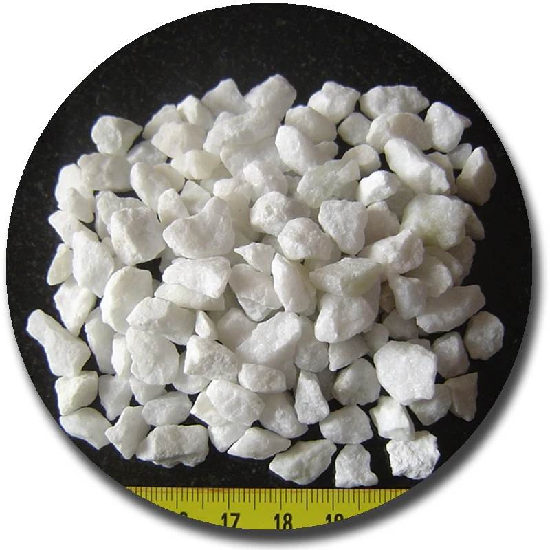 Natural Thasos Snow white pea artificial gravel for driveway