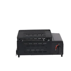 High quality professional two purpose portable butane outdoor stainless steel bbq gas grill