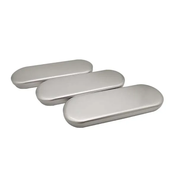 Wholesale Recyclable Round Custom Fountain Pen Gift Metal Pencil Case Tin Box