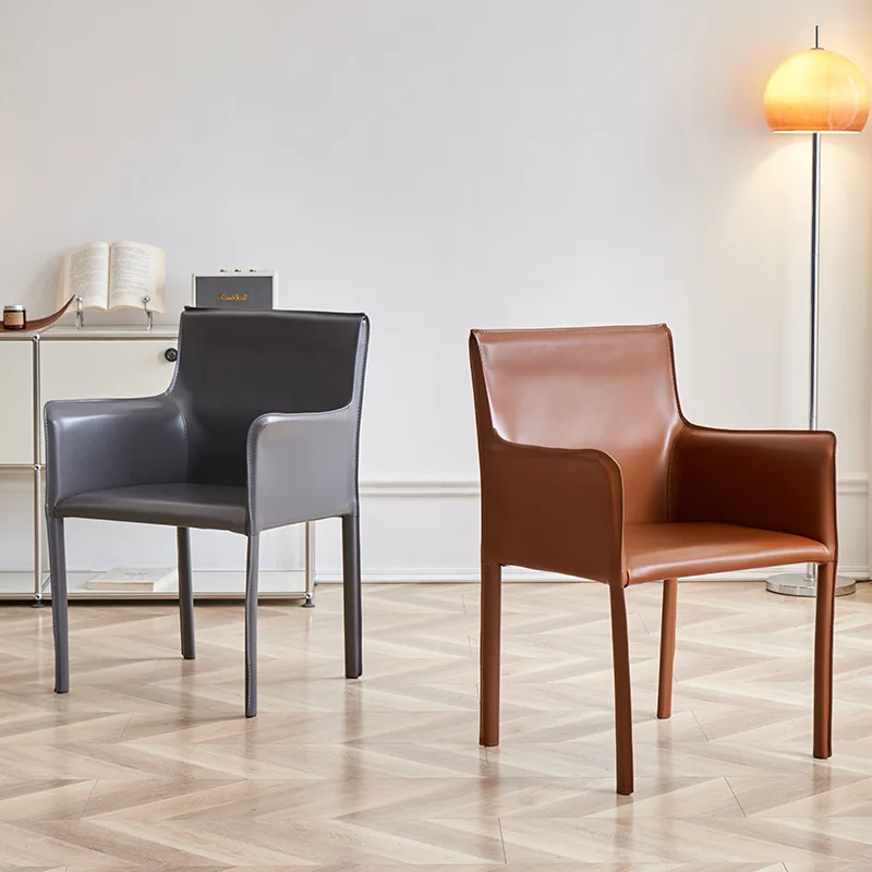 Dining Chair Luxury Cheap Dinning Home Restaurant Set Room Furniture Nordic Modern Leather Dining Chairs Swivel For Dining Table