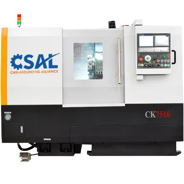 CNC Lathe Machine CK7525 Slant Bed Turning Machine