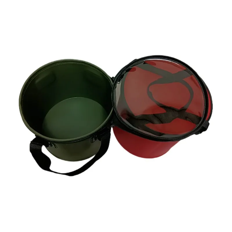 Easy carry fashion popular round EVA Fishing Bucket live fish box