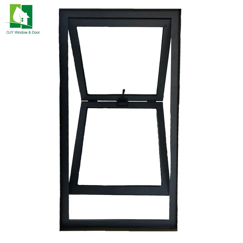 Hot Design Aluminum Vertical Sliding Folding Window Coffee Restaurant Wide View Glass Windows