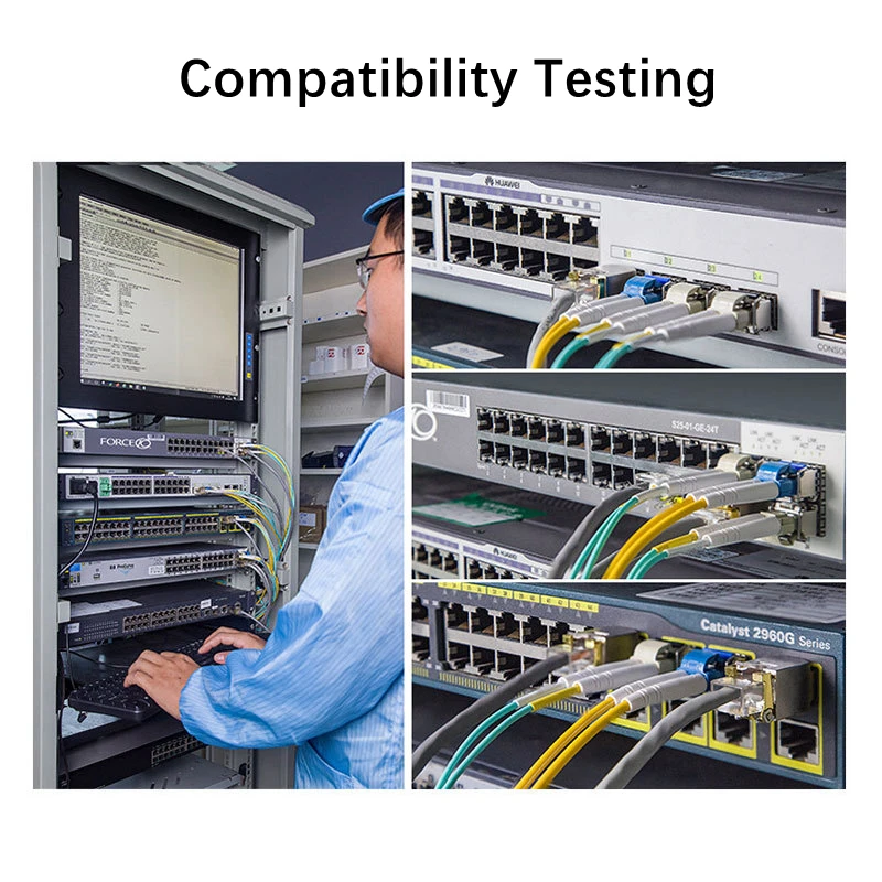 SFP-10G-ER Compatible Transceiver Sfp+ 10g 1550nm 40km Lc Sm Ddm Fiber Optical Transceiver Module