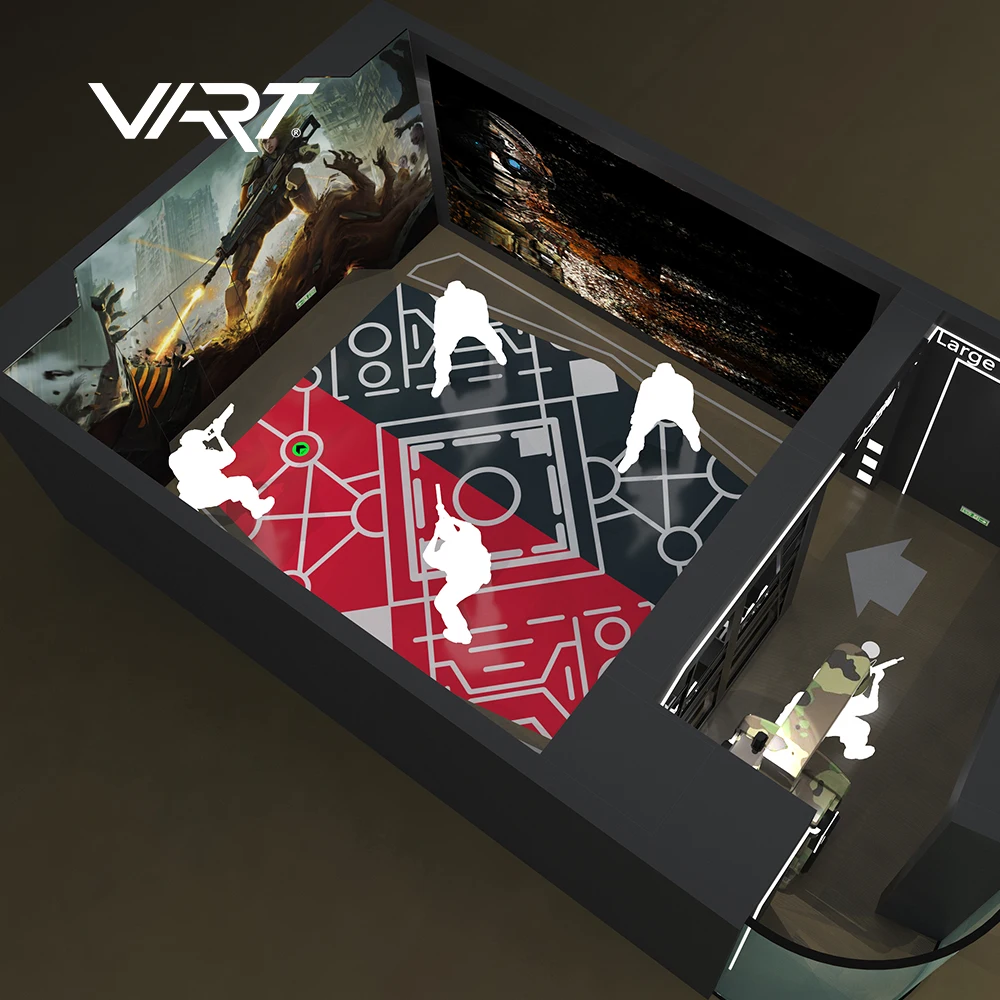 9d VR Gun Shooting Virtual Reality  No Need PC Backpack Free Walking VR Shooting Gun Multiplayer VR Arena Big Space