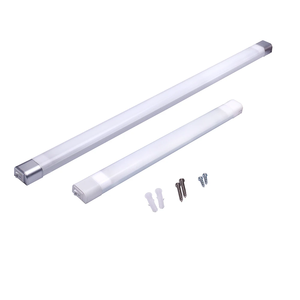 230VAC Plastic ABS body 12W led jewelry lamp electrical cabinet under light with rocker switch