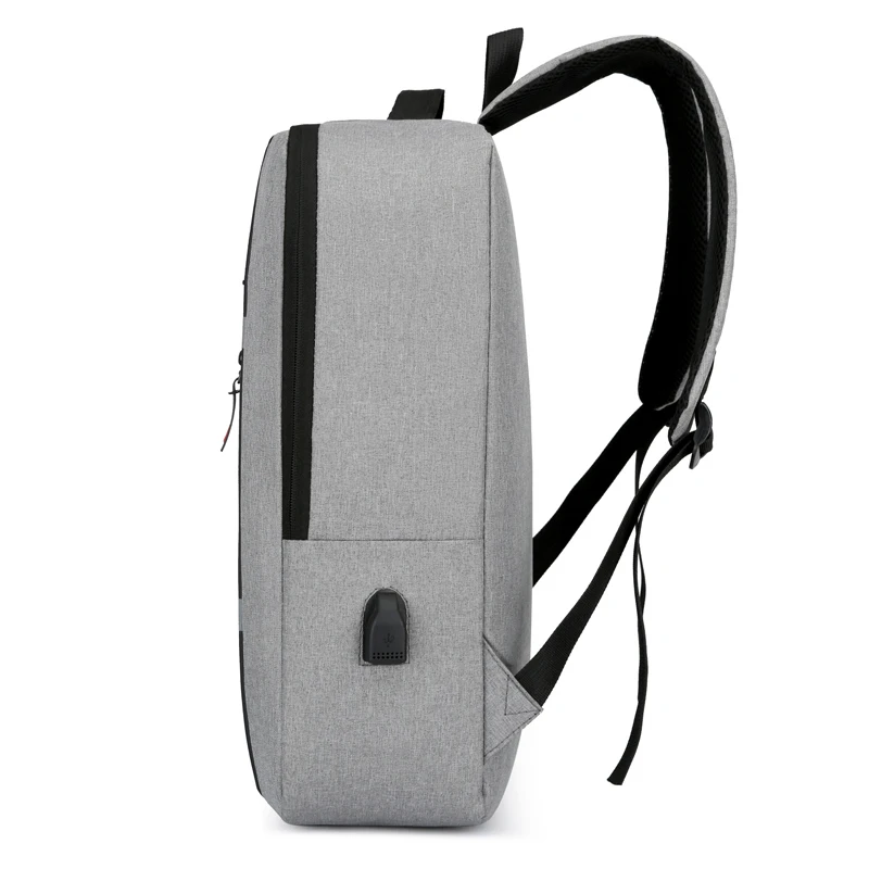 Large business 15.6 inch Usb charger backpack multi-function travelling backbag mochilas escolares