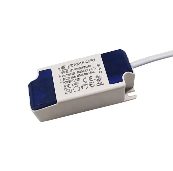 Seestar 12-18W 450ma isolated constant current Flicker Free TUV SAA CE CB CCC NEW ERP led driver
