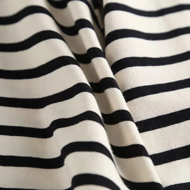 Oversized cross stitch stripe t shirt soft t-shirts unisex plain 100% cotton high quality wholesale plain vintage t shirts