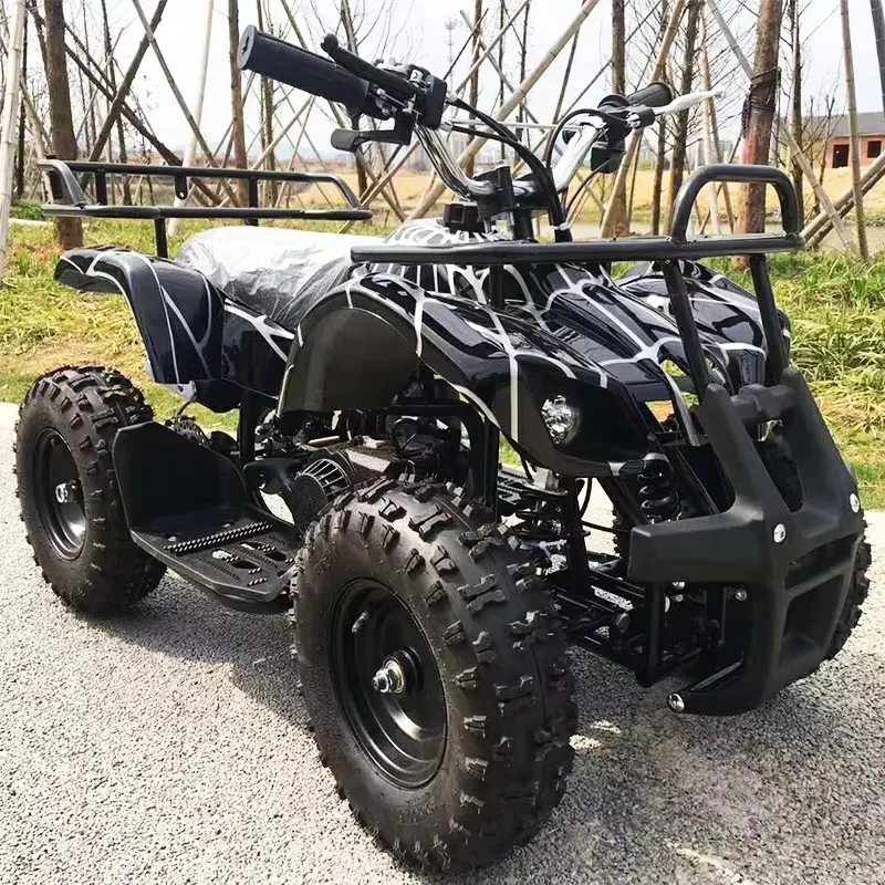 50cc 2-Stroke Mini Electric Snowmobile Upgradeable Accessories with 200cc Engine Electric Start for Winter Sports