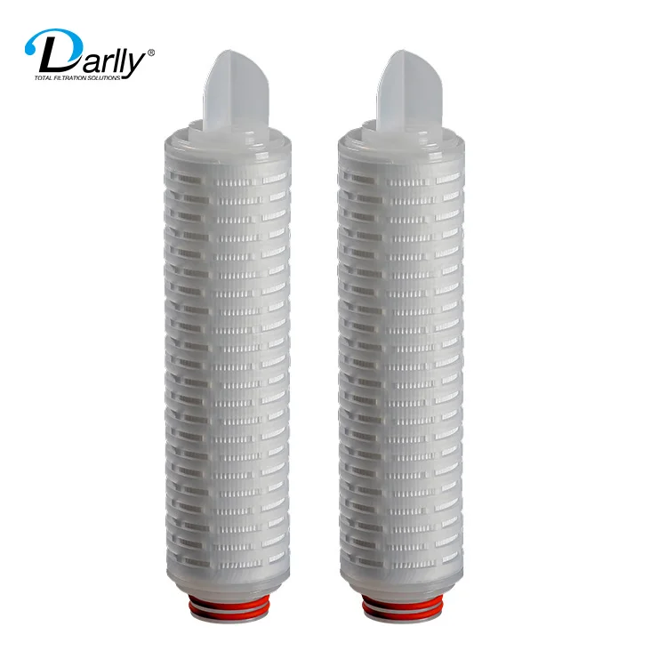 Darlly 5 Micron Cartridge Filter 1 Micron Water Filter Chemical Code 7 PP Pleated Filter Cartridges For Water