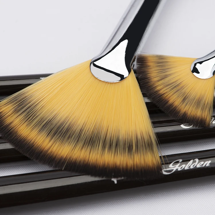 
Golden Maple 6pcs-set Artists Paint Brush Fan shape nylon paint brush 