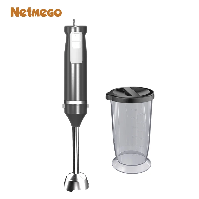Manual Hand Blender 800 Peak Watt Immersion Blender 600ml Capacity Hand Blender Electric