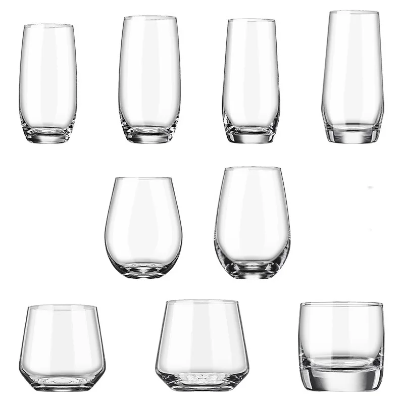 550ml 19oz Spirits Stemless Wine Glasses for Red or White Wine