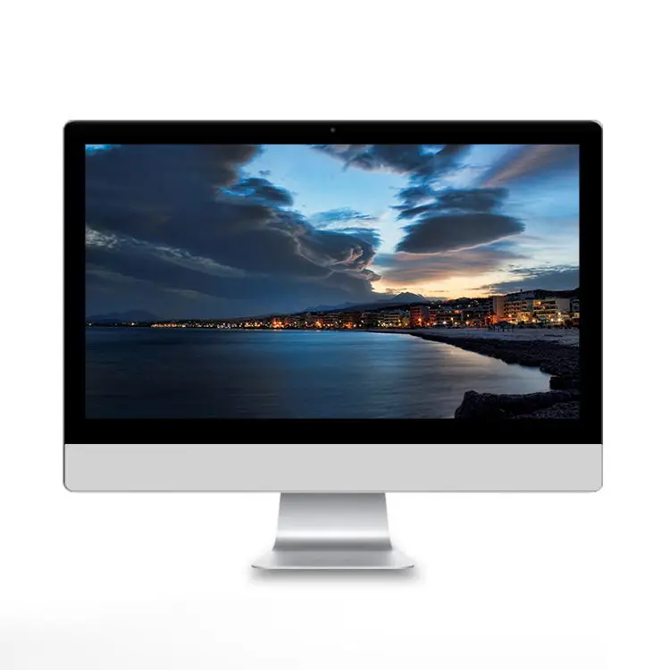 18.5 22 24 Inch Core I3 I5 I7 Hd Graphics Business Monoblock Computers Laptops Desktops All In One Pc Touchscreen For Office