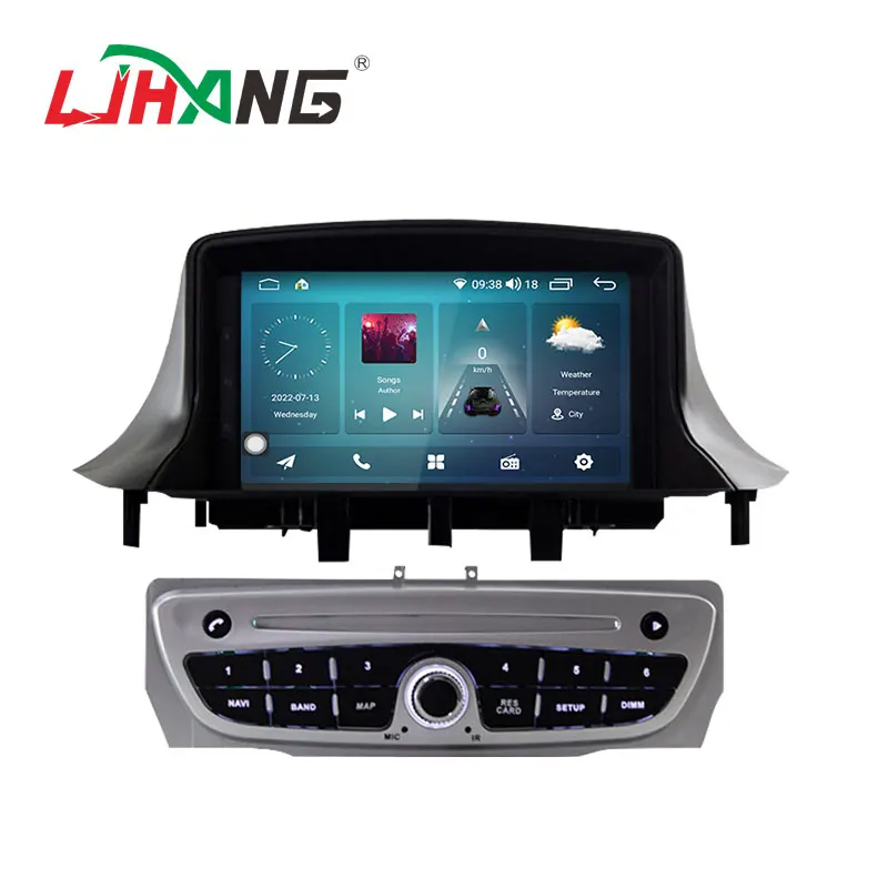 7 inch android 13 8+128G car radio For RENAULT Megane III Fluence 2009-2011 gps navigation multimedia player stereo