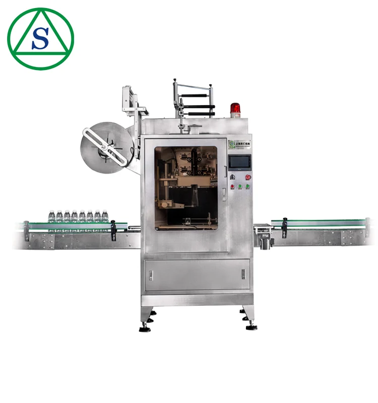 
Automatic Shrink Sleeve Labeling machine for tamper evident sleeve bottles 