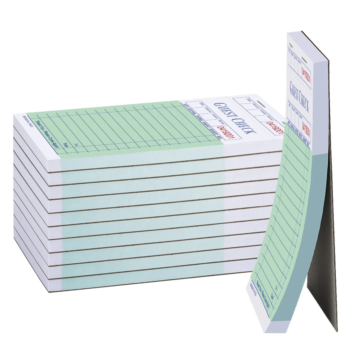 No Carbon Required NCR Carbon Paper Guest Check Book Restaurant Guest Check Book