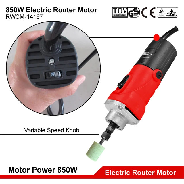 850W Electric Power Wood Router Machine Woodworking Tools Wood Milling Engraving Trimming Electric Router Motor Spindle