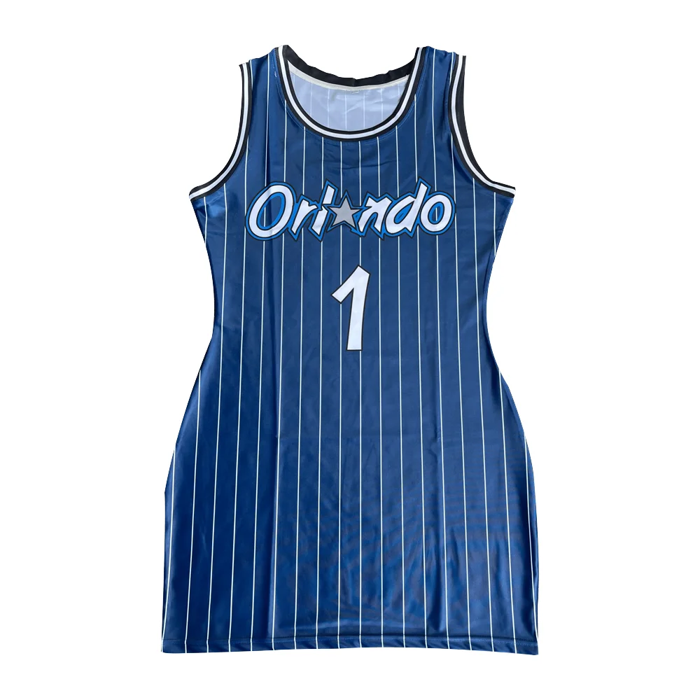Custom fashion sexy whit raptors design basketball jersey dress for women uniform