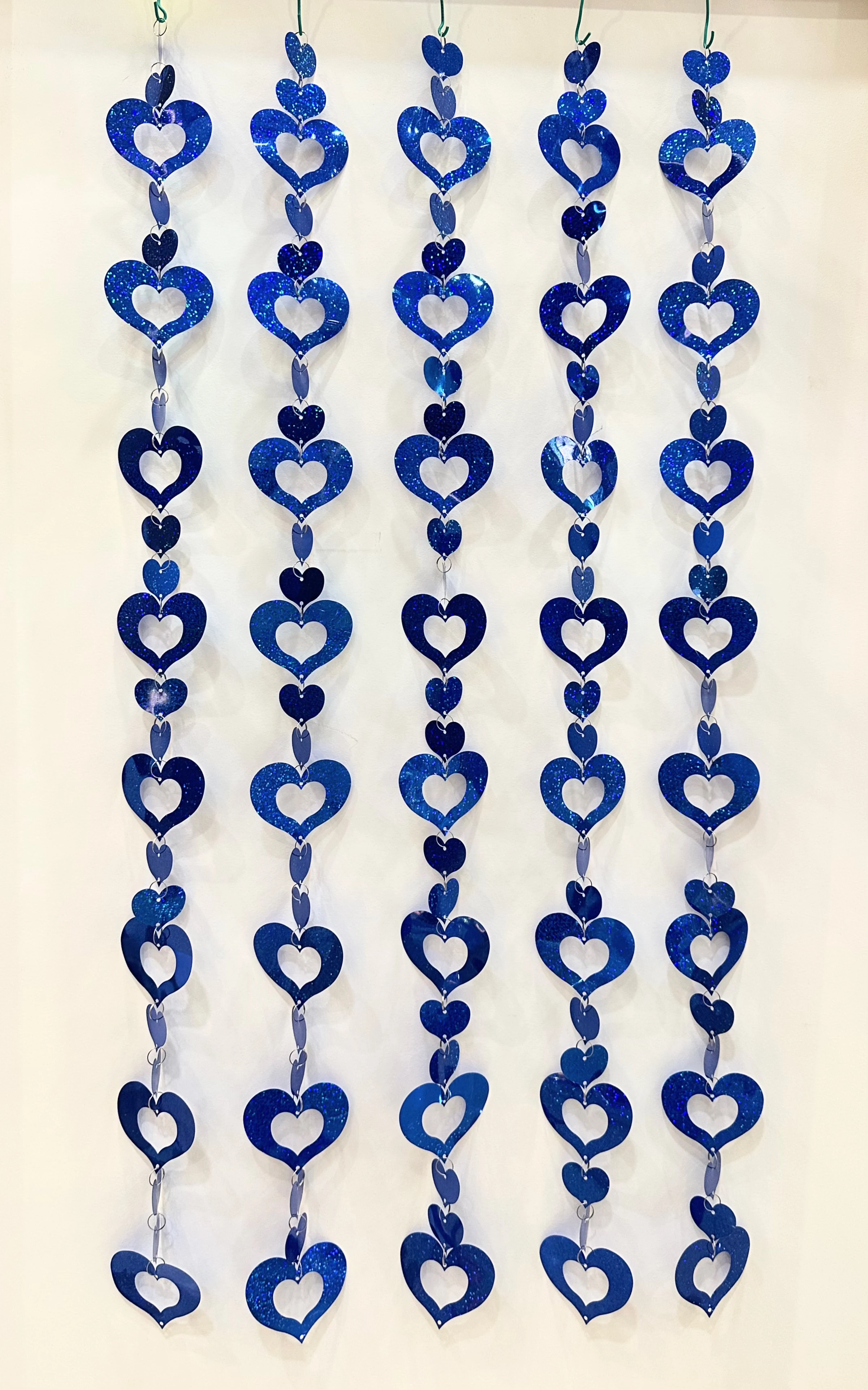 Silver Gold Ornaments Love Glitter wall hanging decor Wedding Birthday Party Christmas Home Decoration