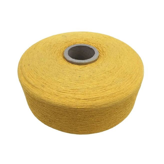 Recycle Cotton Dyed Color Cotton Polyester Blends Yarn Recycle Cotton Yarn For Knitting