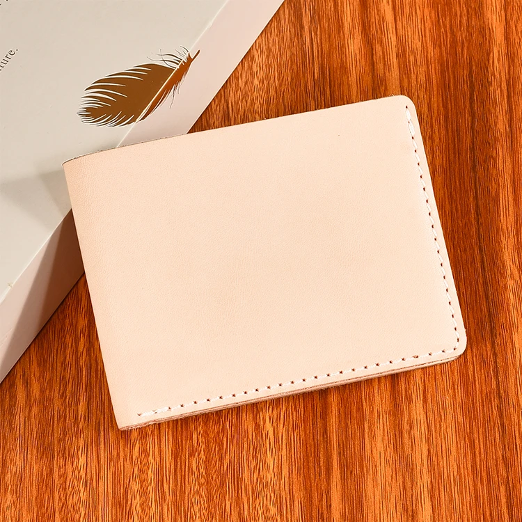 Leathers Wallet Manufacturer Custom Rfid Cork Wallets Tan Special Supply Original Natural for Men Custom Logo OPP Bag Short Open