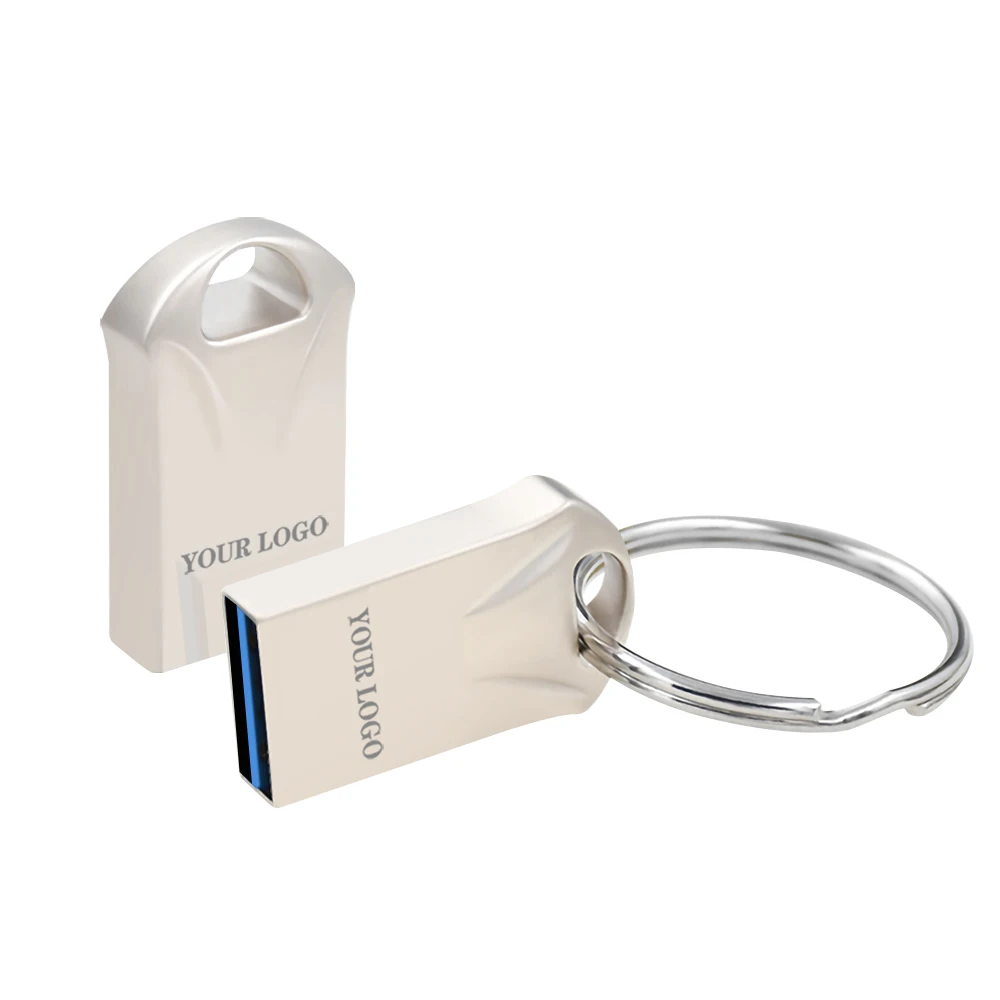 Custom High Speed Flash USB 2.0 3.0 Metal Mini USB Flash Drive 128GB 64GB 32GB 16GB 8GB Stick Memory Pendrive