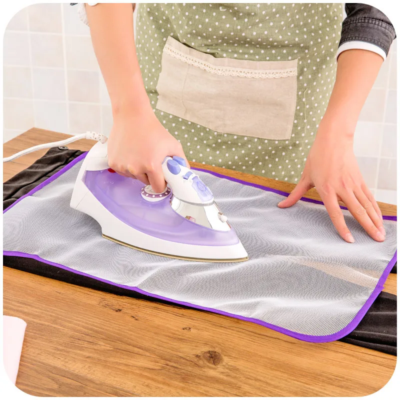 Cloth Protective Press Mesh Insulation Ironing Boards Mat Cover Against Pressing Pad Mini Iron foldable ironing board